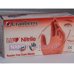 دستکش معاینه بدون پودر نیتریل luv دستکش معاینه بدون پودر نیتریل luv